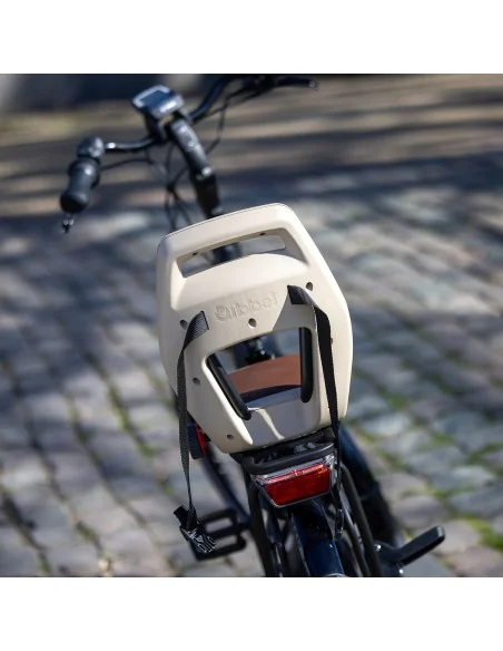 Kinderzitje achter Qibbel Junior 6+ Longtail Edition - Midnight Black