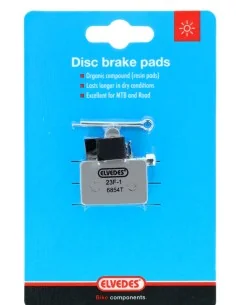 Schijfremblokset Shimano BR-M375 Elvedes 6854T - Super zacht 2