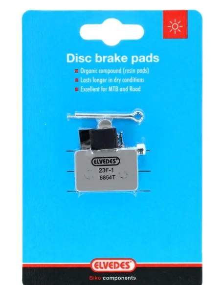 Schijfremblokset Shimano BR-M375 Elvedes 6854T - Super zacht