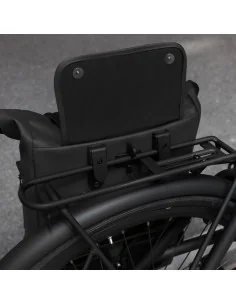 Gerecyclede enkele fietstas Urban Proof Rolltop 20 liter 30 x 15 x 42cm - zwart 2