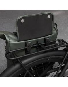 Gerecyclede enkele fietstas Urban Proof Rolltop 20 liter 30 x 15 x 42cm - groen 2