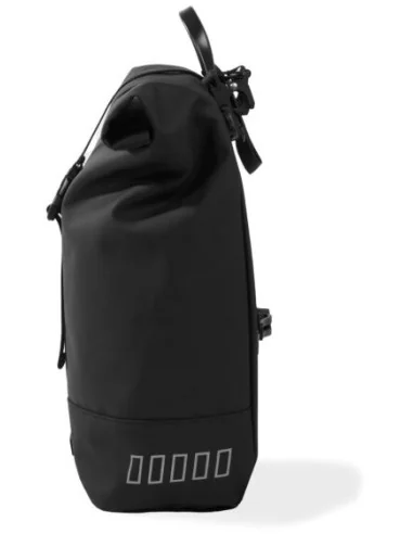 Gerecyclede enkele fietstas Urban Proof Rolltop 20 liter 30 x 15 x 42cm - groen