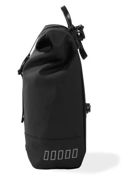 Gerecyclede enkele fietstas Urban Proof Rolltop 20 liter 30 x 15 x 42cm - groen