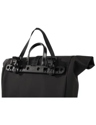 Gerecyclede enkele fietstas Urban Proof Rolltop 20 liter 30 x 15 x 42cm - groen