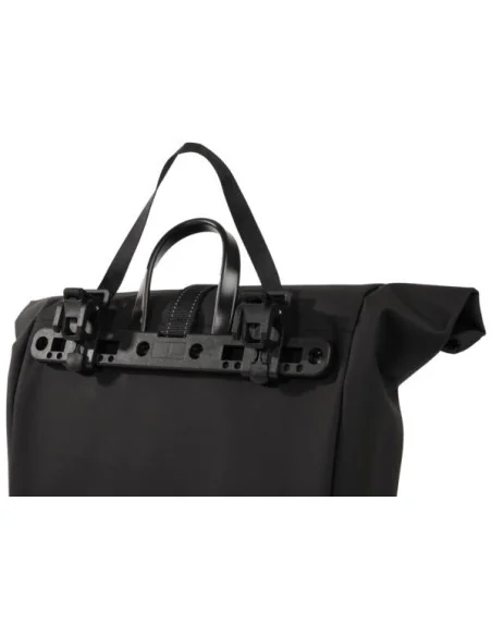 Gerecyclede enkele fietstas Urban Proof Rolltop 20 liter 30 x 15 x 42cm - groen