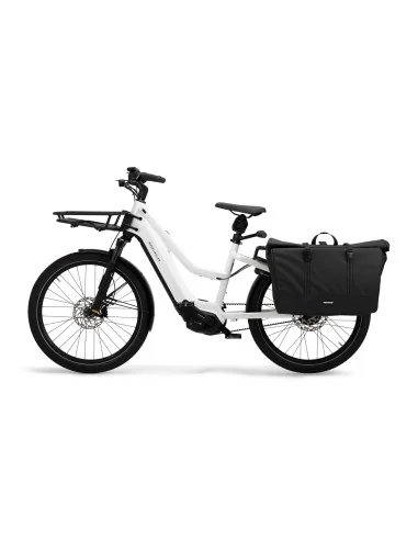 Gerecyclede Longtail fietstas Urban Proof 60 liter - zwart