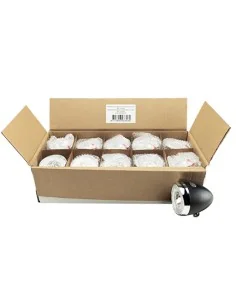 Simson batterij koplamp Classic Luxurious - zwart (10 stuks in box)