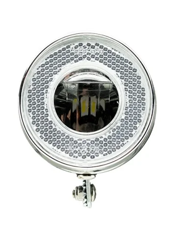 Simson batterij koplamp Classic Luxurious - zwart (10 stuks in box)