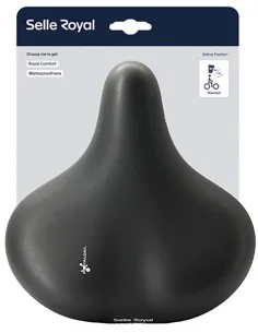 Fietszadel Selle Royal Gipsy Spring Relaxed - Zwart