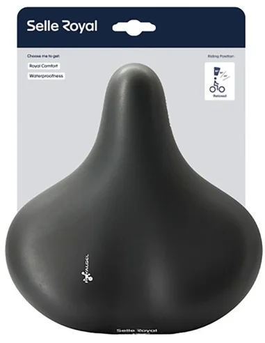 Fietszadel Selle Royal Gipsy Spring Relaxed - Zwart