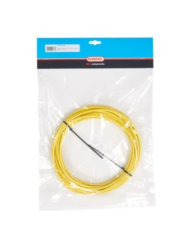 Rem buitenkabel Elvedes met teflon voering ø4,9mm / 10 meter (rol) - geel