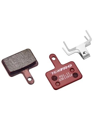 Schijfremblokset Tektro P21.11 - 5 mm - dubbele zuiger - 10 sets