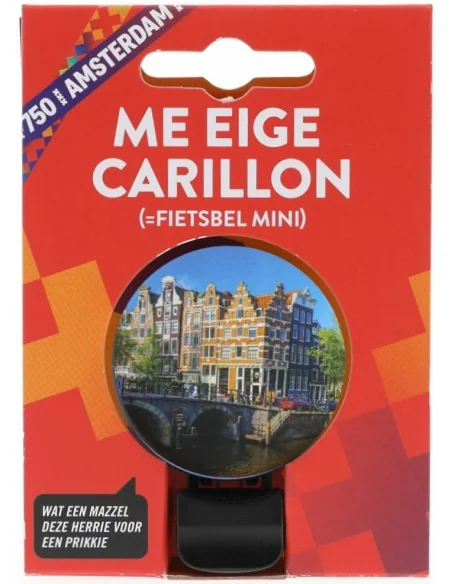 Fietsbel Mirage - Amsterdam 750 - Gracht in Mokum