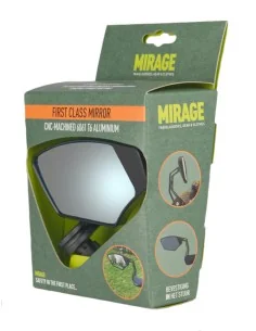 Spiegel Mirage links First Class dimmend glas - bar-end bevestiging - zwart 2