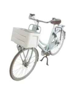 Fietskrat Mirage 'Klik n Krat' - wit - 24L 2