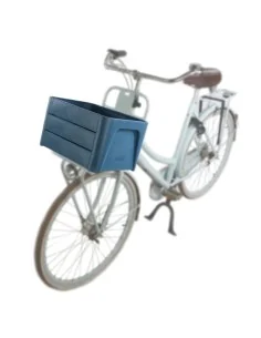 Fietskrat Mirage 'Klik 'n Krat' - blauw - 24L 2