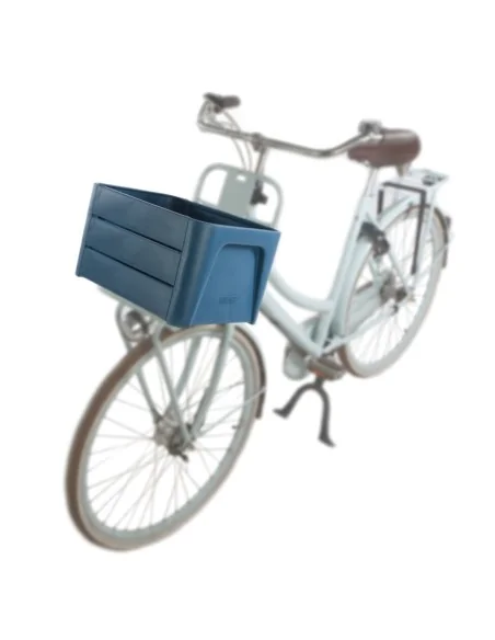 Fietskrat Mirage 'Klik 'n Krat' - blauw - 24L