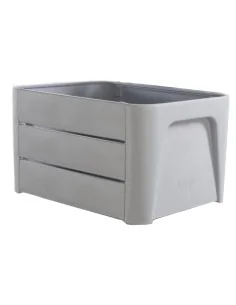 Fietskrat Mirage 'Klik 'n Krat' - grijs - 24L