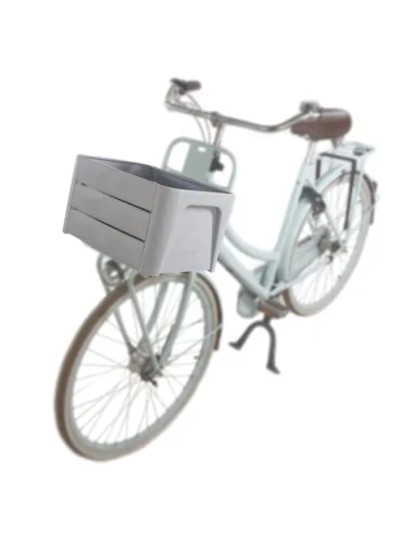 Fietskrat Mirage 'Klik 'n Krat' - grijs - 24L