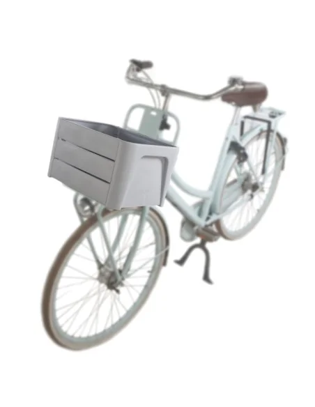 Fietskrat Mirage 'Klik 'n Krat' - grijs - 24L