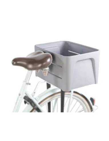 Fietskrat Mirage 'Klik 'n Krat' - grijs - 24L