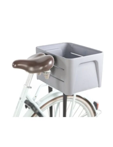 Fietskrat Mirage 'Klik 'n Krat' - grijs - 24L