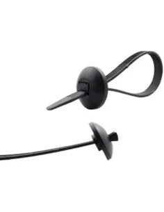 Fietskrat Mirage 'Klik 'n Krat' - zwart-wit - 24L 2