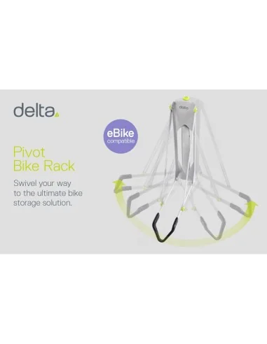 Verstelbaar fietsenrek Delta Cycle 20-29" - zwart
