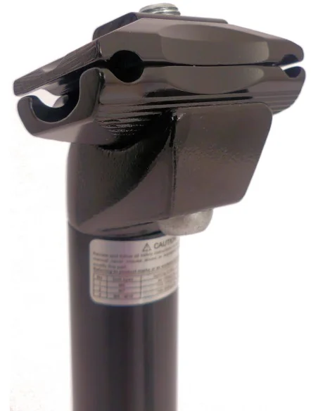 Zadelpen Zoom Ø27.2 mm - 350 mm - zwart - MTB