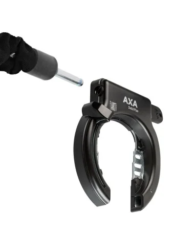 Ringslot Axa Solid Plus zwart (op kaart)