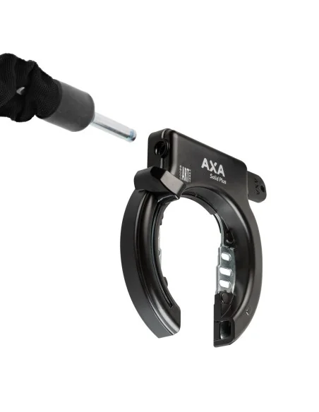 Ringslot Axa Solid Plus zwart (op kaart)
