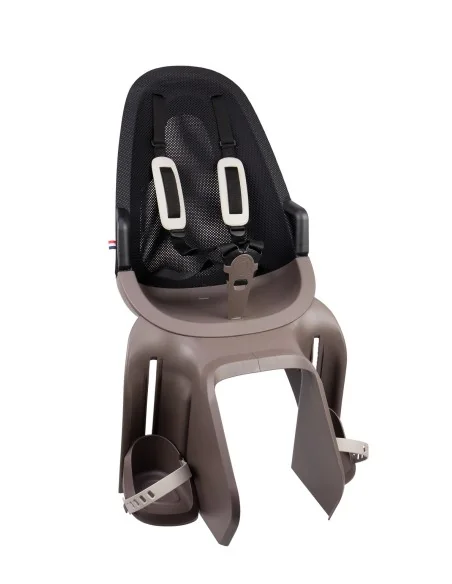 Kinderzitje achter Qibbel Air Hazel Brown dragerbevestiging (CFS)