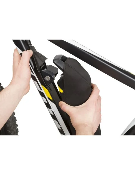 Neopreen beschermhoes M-Wave voor E-bike batterij - zwart