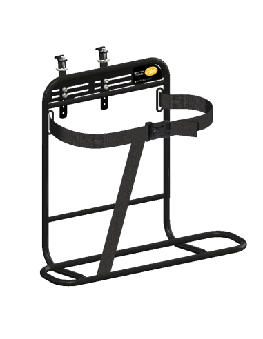 Buggydrager Steco Buggy-Mee advanced - mat zwart