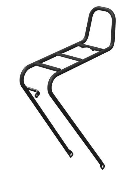 Voordrager Steco MIK met kroonboutbevestiging - mat zwart