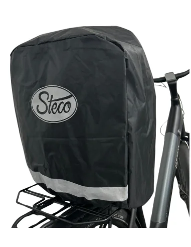 Regenhoes Steco rugzak t.b.v. Monkey mee - zwart