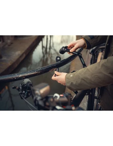 Vouwslot Axa Fold 80 Lite - zwart