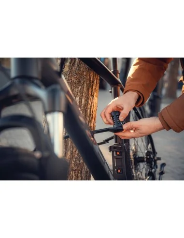 Vouwslot Axa Fold Lite C100 - zwart