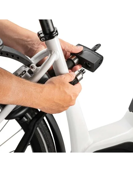 Vouwslot Axa Foldable 6-95 - zwart