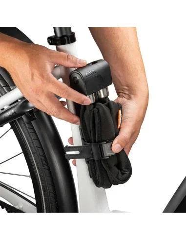 Vouwslot Axa Foldable 6-95 - zwart