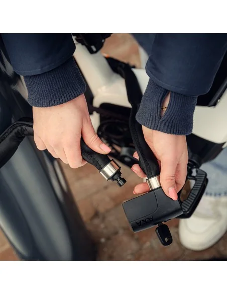 Vouwslot Axa Foldable 8-100 - zwart