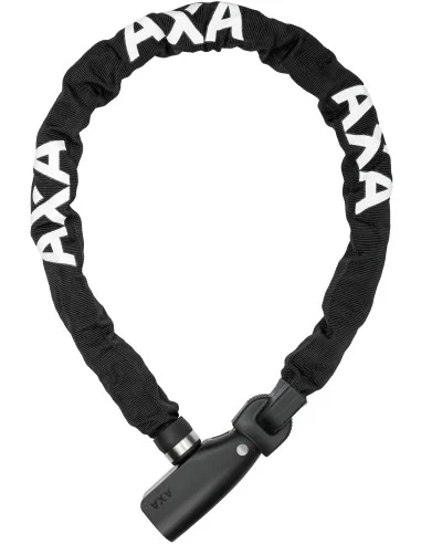 Kettingslot Axa Absolute 5-110 met polyester hoes - zwart