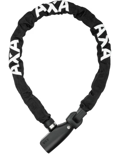 Kettingslot Axa Absolute 5-110 met polyester hoes - zwart