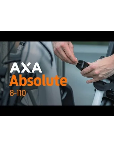 Kettingslot Axa Absolute 8-110 - zwart