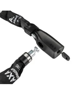 Kettingslot Axa Absolute ART2 - 9-110 met polyester hoes - zwart 2