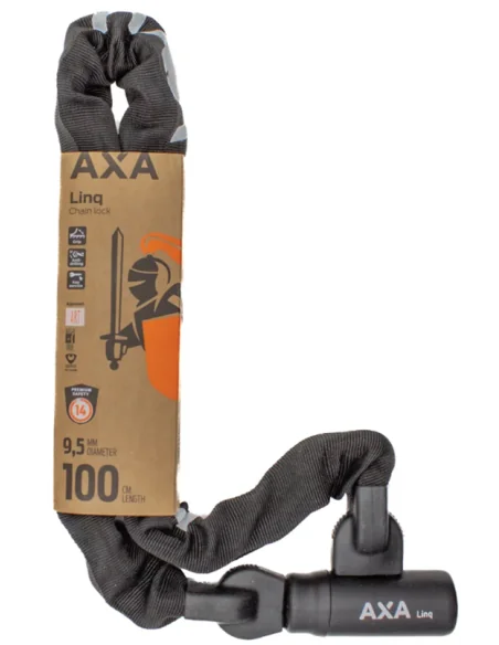 Kettingslot Axa Linq ART 2 -100-9.5 - zwart