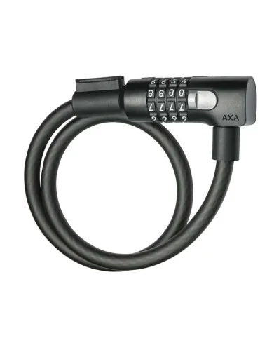 Kabelslot Axa Resolute C12-65 code - zwart