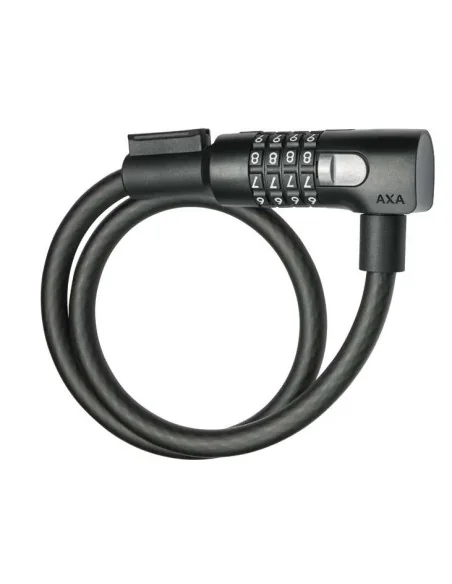 Kabelslot Axa Resolute C12-65 code - zwart