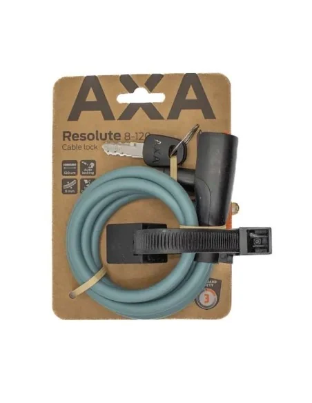 Kabelslot Axa Resolute 8 - 120 - army green