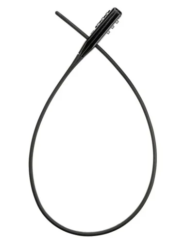 Zipper slot Axa 53cm/10mm - zwart